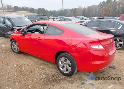 2012 Honda Civic Lx z USA, uszkodzony, nr VIN 2HGFG3B53CH563416